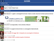 Tablet Screenshot of calcissimo.com